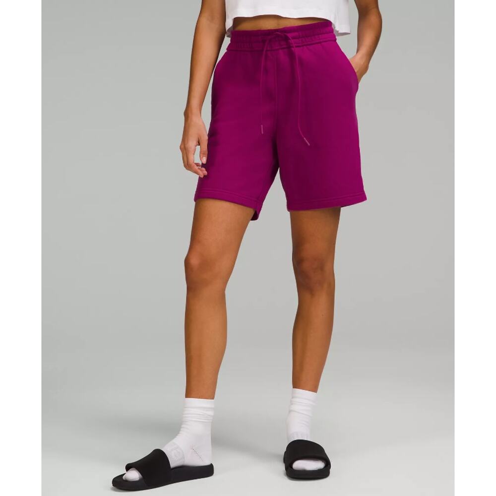 Lululemon Loungeful High-Rise Short 7" - Magenta Purple - Women's 8